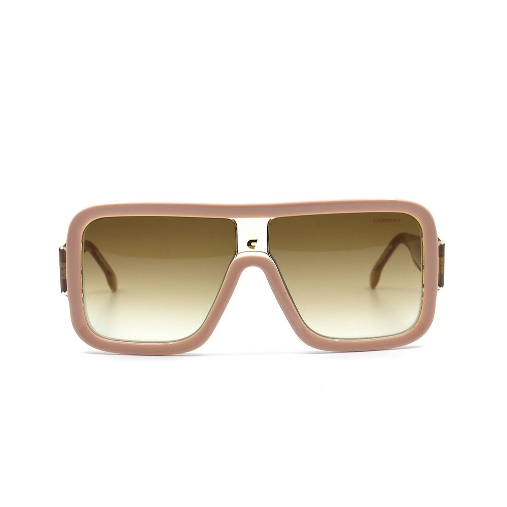 BRAND NEW CARRERA FLAGLAB 14 BEIGE BROWN GRADIENT SUNGLASSES - Picture 3 of 12